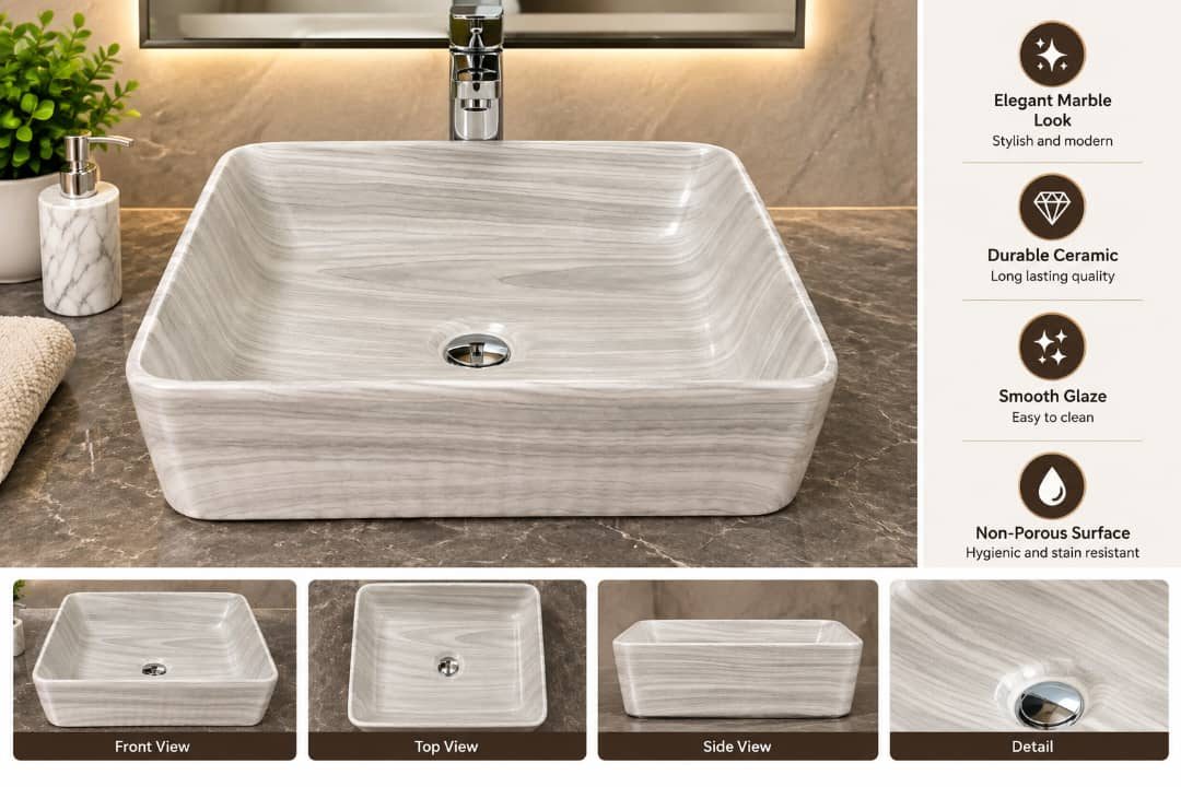 CERAMIC BASIN - A142