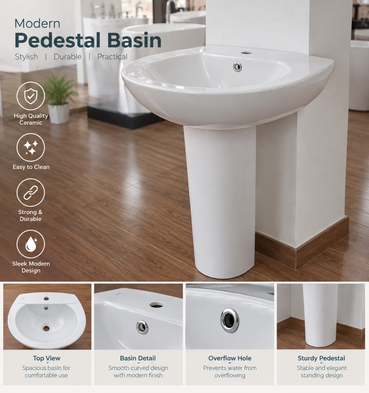 PEDESTAL BASIN - 8001