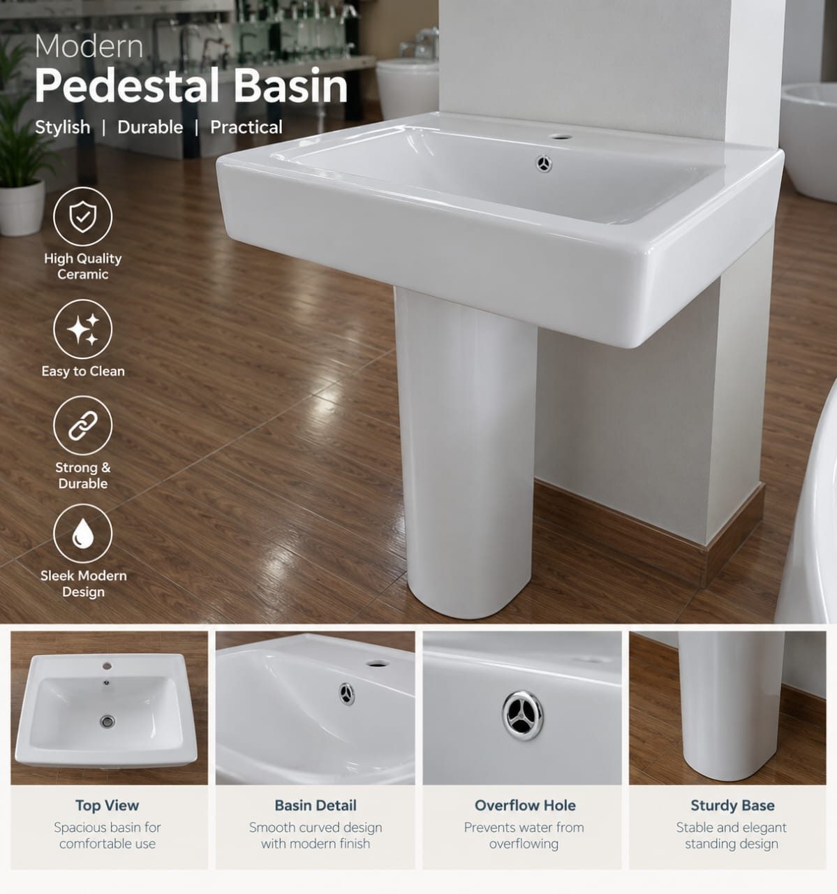 PEDESTAL BASIN - ONYX 58-807