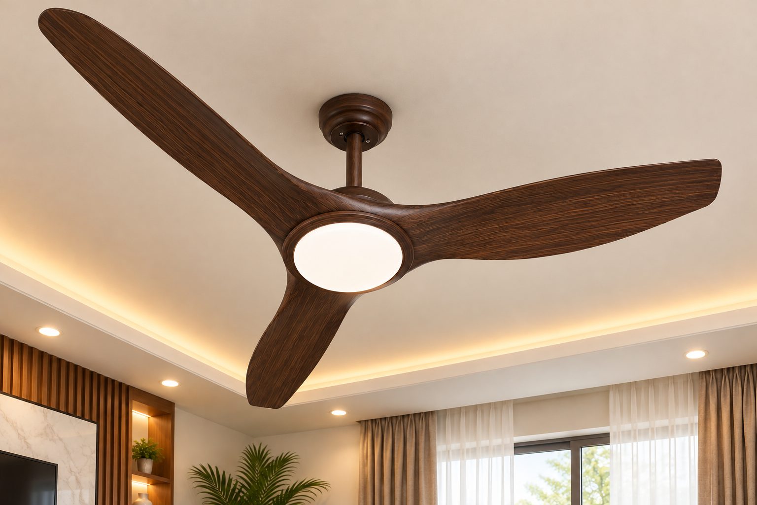 CEILING FAN -  1810KF - TAWNY
