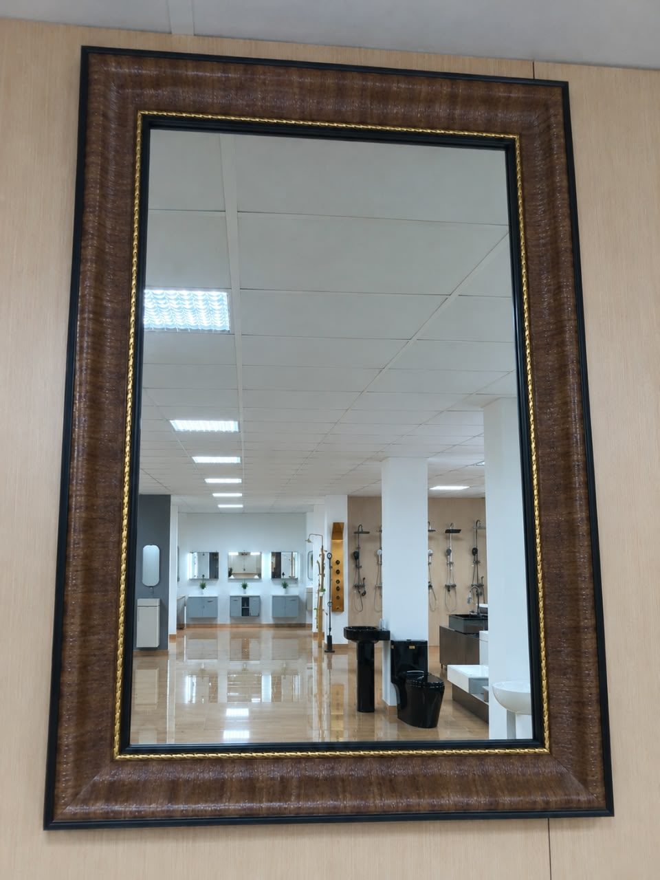 CHOCOLATE-BROWN MIRROR ITEM NO.906