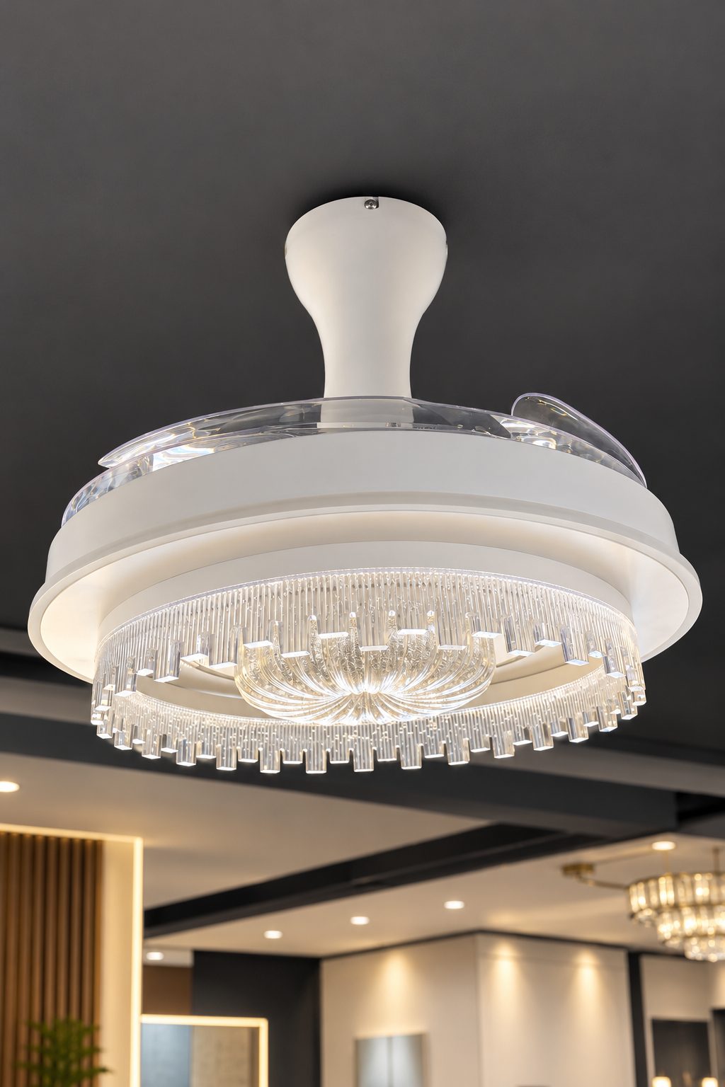 FAN LIGHT - 33059 - WHITE