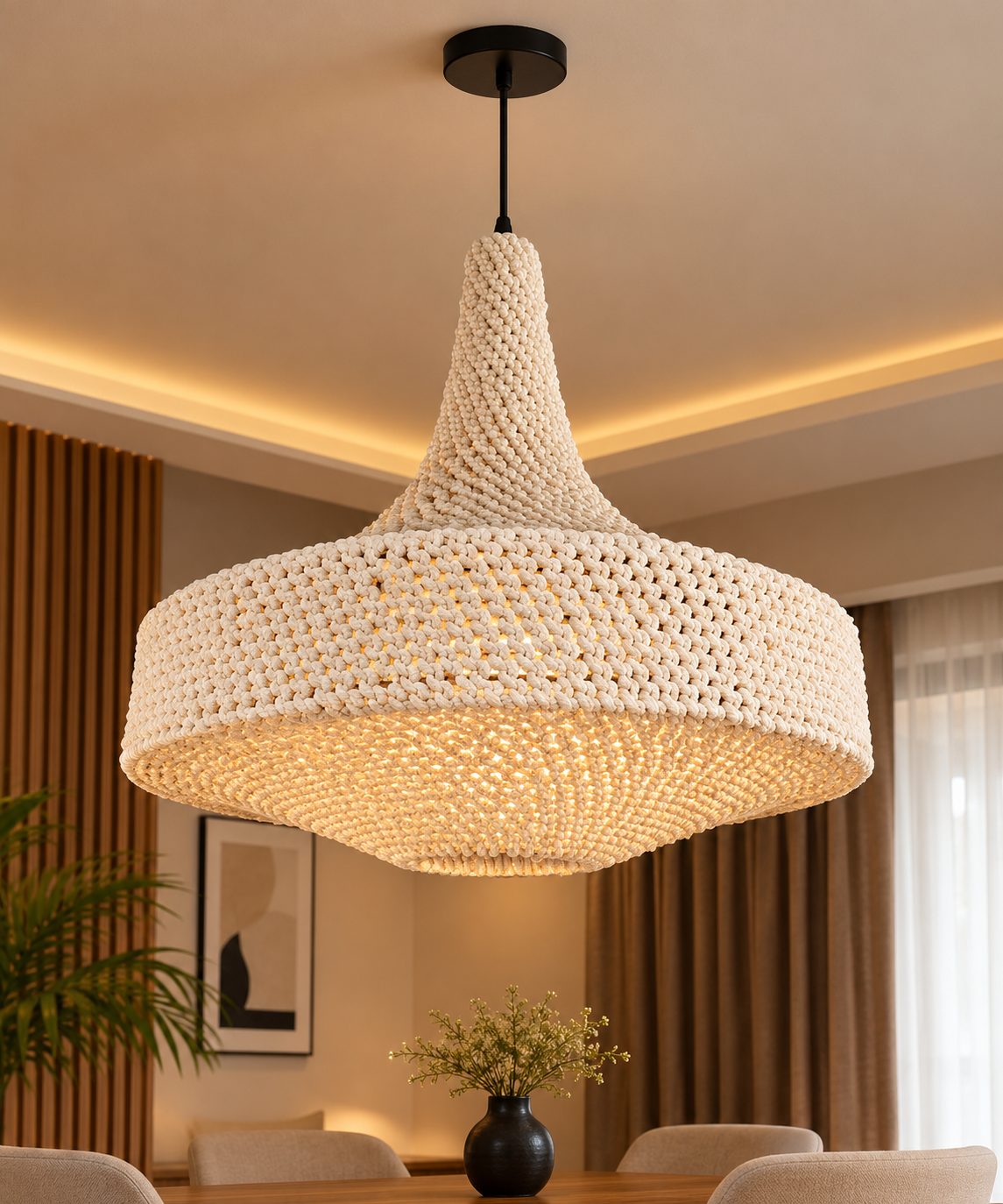 RATTAN LIGHT- RAT21 - 500*500MM