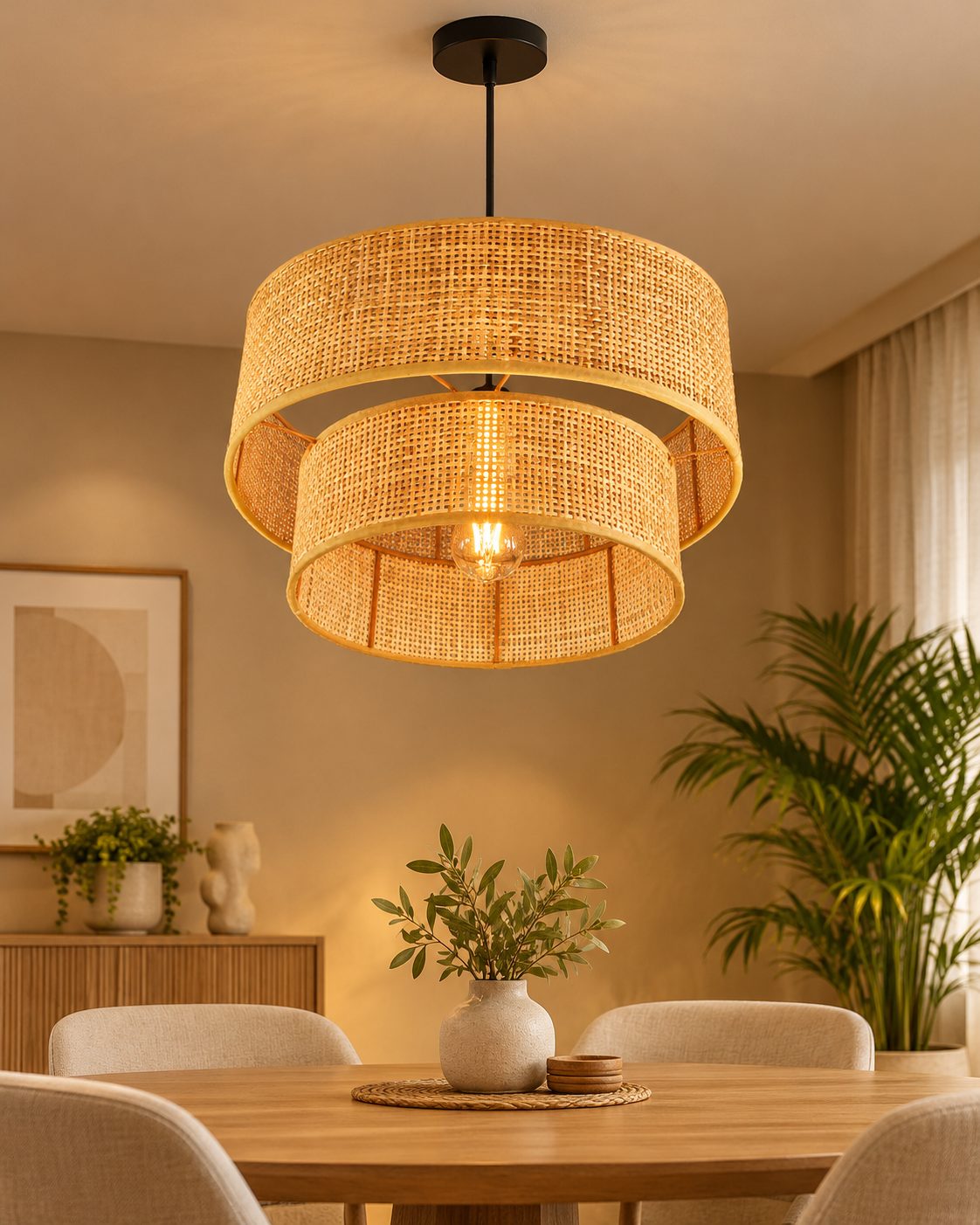 RATTAN LIGHTS - RAT30 - 400MM